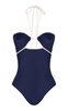 Sea Salt Halter One-Piece Swimsuit