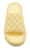 Padded Matelasse Slide Sandals