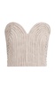 Prateek Embroidered Linen Corset Top