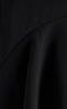 Draped Twill Mini Dress