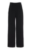 Satin Straight-Leg Pants