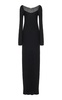 Florentine Ribbed-Knit Silk-Cashmere Dress