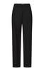 Pleated Wool-Blend Suiting Straight-Leg Pants