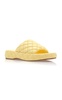 Padded Matelasse Slide Sandals