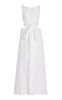 Comino Cutout Organic Linen Maxi Dress