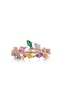 Rainbow Ivy 18K Yellow Gold Vermeil Multi-Gem Ring