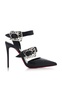 Giddylina 100mm Buckle-Detailed Leather Pumps