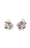 Lavender Primrose Vine Earrings