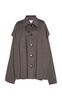 Wool-Cashmere Short Coat
