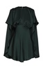Eden Draped Satin Mini Dress