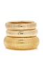 Exclusive Cobra 24K Gold-Plated Bracelet Set