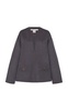 Logo-Embellished Wool-Cashmere Tunic Top