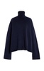 Rhea Oversized Wool-Cotton Turtleneck Sweater