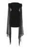 Draped Mini Dress