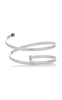 Exclusive Slim Silver-Tone Arm Cuff