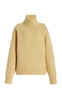 Double-Knit Wool-Cashmere Turtleneck Top