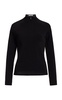 Patti Knit Zip-Up Turtleneck Top