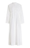 Nikko Pleated Organic Linen Maxi Dress