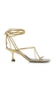 Tee Lace-Up Leather Sandals