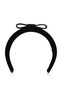 Bow-Detailed Velvet Headband