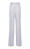 Tailored Silk-Wool Wide-Leg Pants