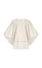 Arona Cape-Back Crepe Top