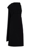 Maude Asymmetric Crepe Midi Dress
