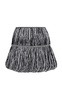 Fringed Mini Skirt