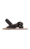 Puffy Leather Sandals