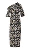 Bowery Off-The-Shoulder Buttercup-Print Cotton-Linen Maxi Dress