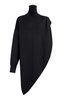 Asymmetric Knit Cape Top