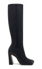 Marine Leather Knee Boots