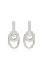 Ellipses Sterling Silver Hoop Earrings