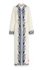 Marine Linen Midi Shirt Dress