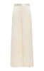 Encore Pleated Silk Wide-Leg Pants