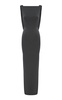 Open-Back Satin-Crepe Gown