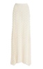 Willa Textured Cotton-Blend Maxi Skirt