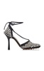 Stretch Crystal Sandals