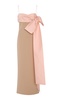 Bart Sash-Detailed Crepe Maxi Dress