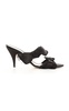 Vika Knotted Satin Sandals