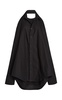 Suspended Cotton Mini Shirt Dress