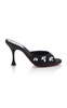 Degraqueen 85mm Crystal-Embellished Crepe Satin Sandals