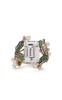 Lily 18K Gold, Rhodium Vermeil Emerald, Diamond, And Pearl Ring