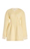 Hourglass Wool-Blend Mini Dress
