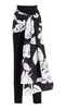 Sash-Detailed High-Rise Wool Suiting Skinny Pants