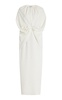 Gislene Cape-Detailed Crepe Maxi Dress