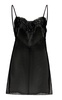Lace-Trimmed Tulle Camisole Top