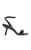 Logo-Print Leather Sandals