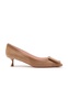 Viv In The City Perforated Suede Pumps