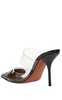 Cœur patent leather and PU mules